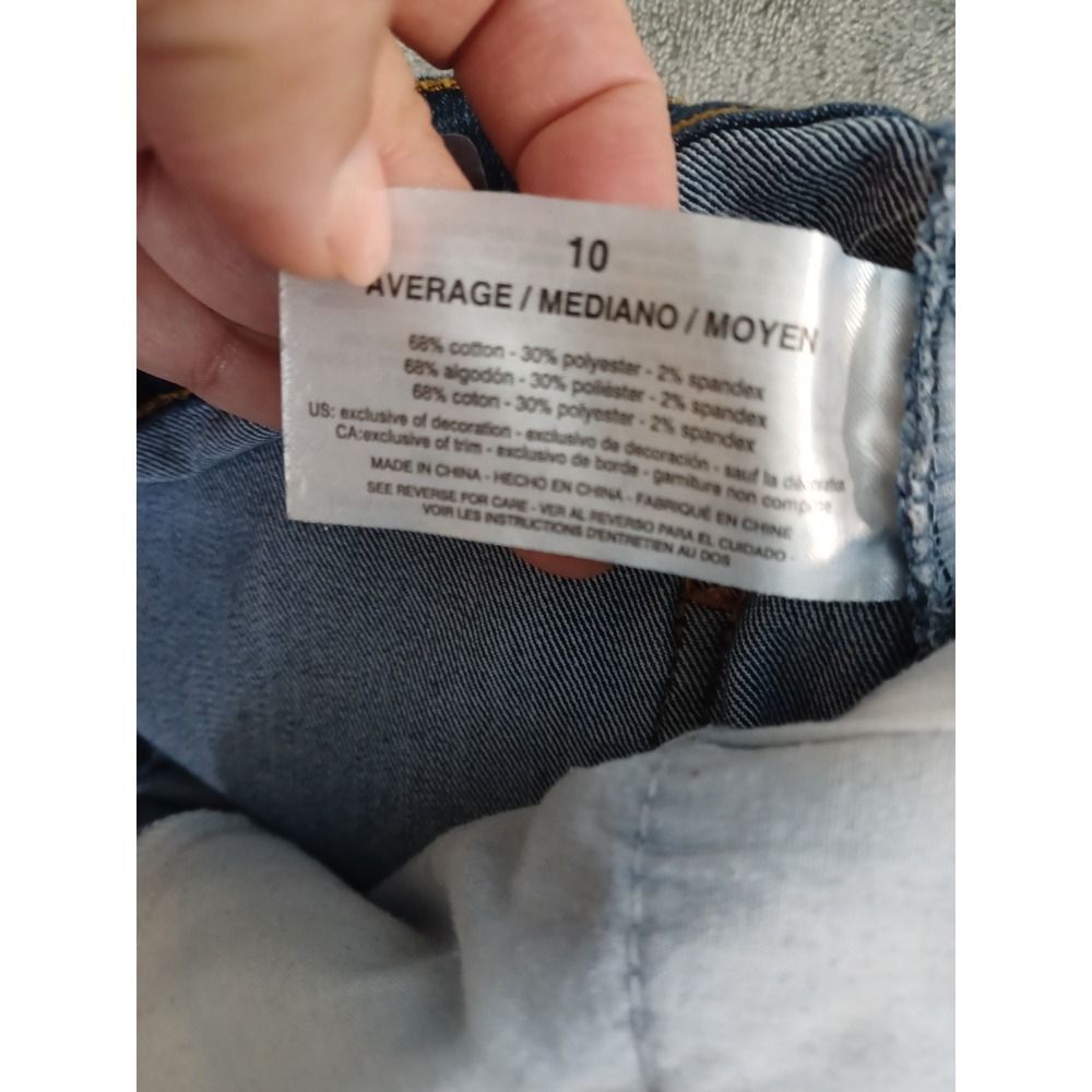 Gloria Vanderbilt Amanda Jeans Size 10 Raw Hem Straight Leg Stretch Everyday‎ - Picture 10 of 10